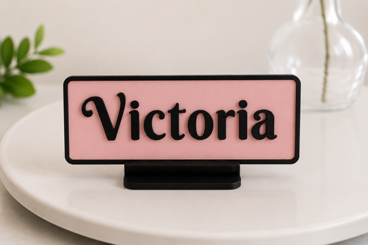 Custom Personalized Table/Desk Name Plate